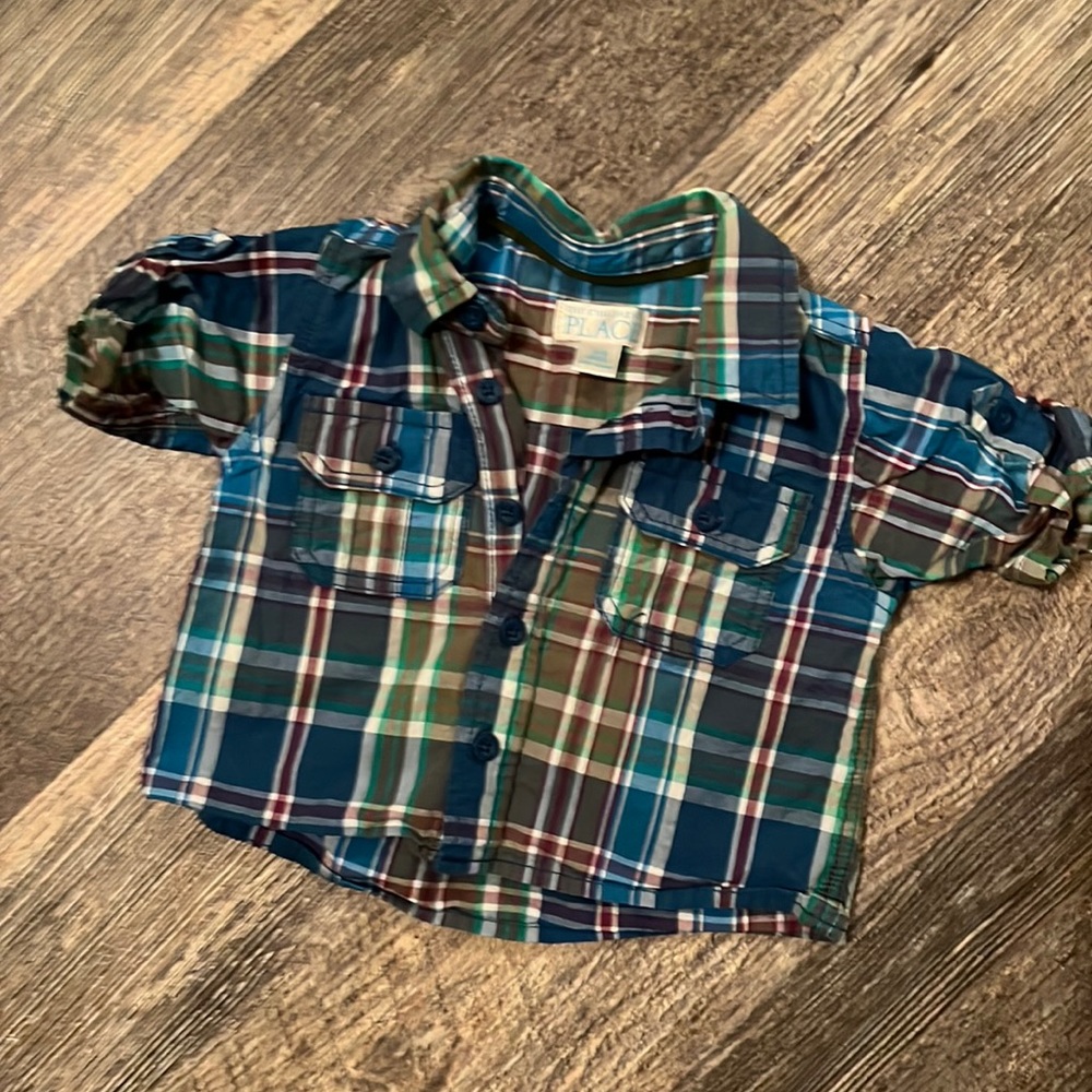 Childrens place button down shirt for baby